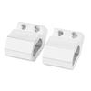 Toolbox Rail Corner Clip M8 Threaded Hole Tool Box Rail Corner Mount Replacement for Packout Silver