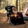 Christmas Santa Claus Theme Printed Blanket - Perfect for Couch, Bed, Travel & Outdoor Use | Machine Washable, Cozy & Durable.