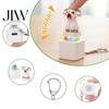 Clicker with Light Sound 1/2/3Pcs Screaming Goat Keyboard Fidget Toy, Rechargeable Sheep Finger Desk Toy Sound, Animal Push Button Decompression