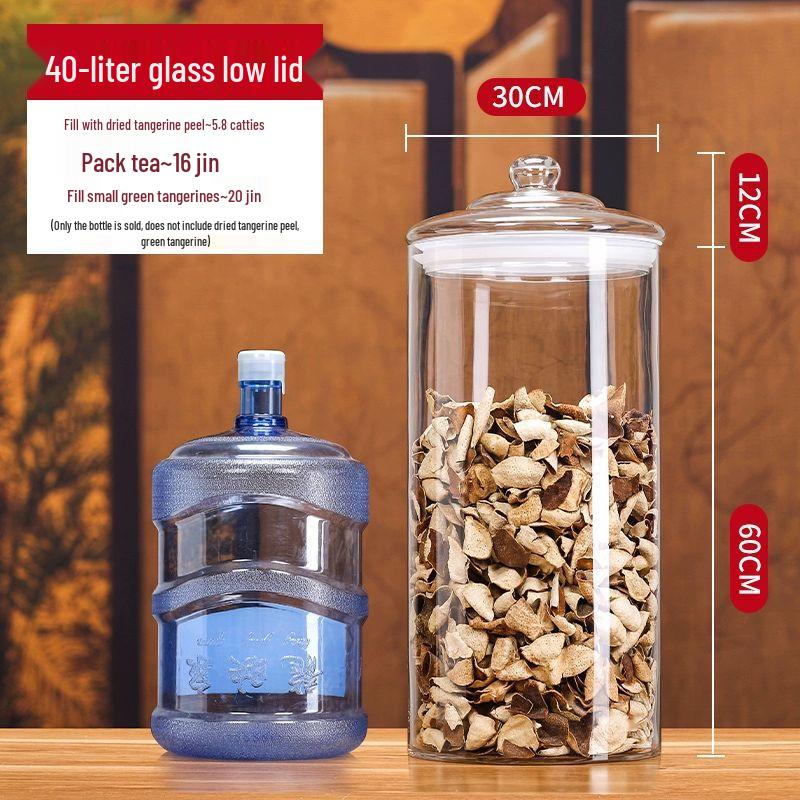 

Jiakangming Sealed Glass Storage Jar