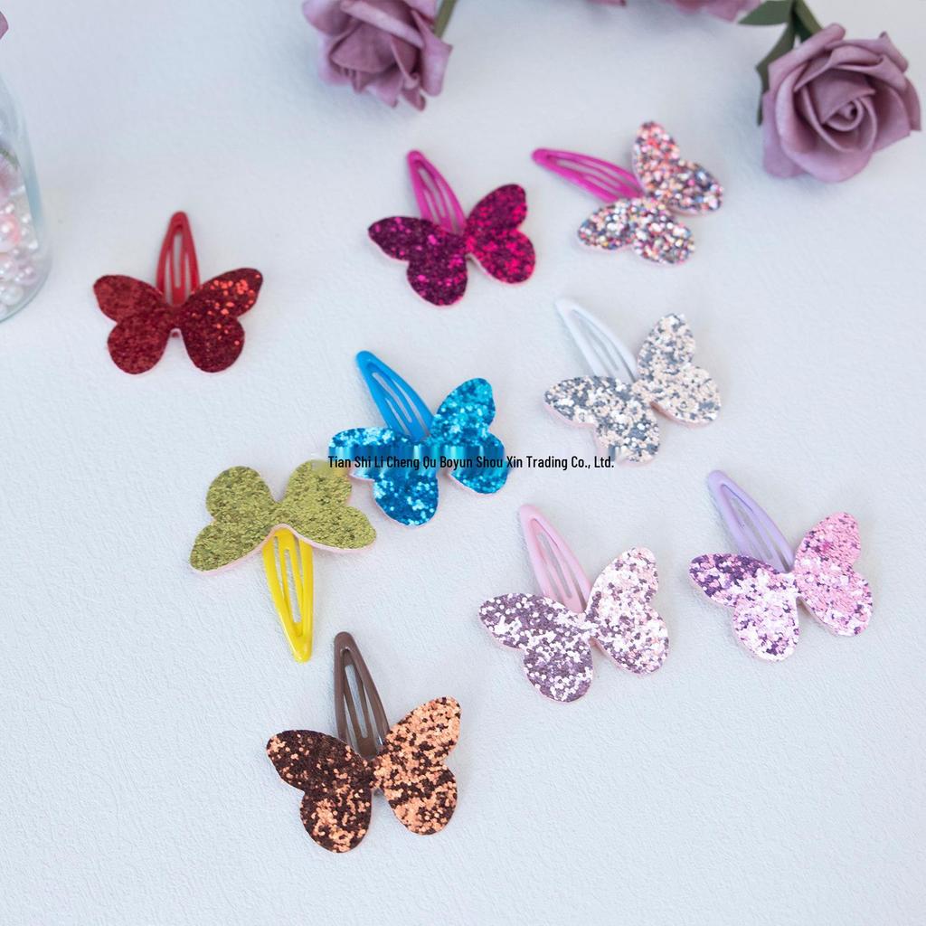 Candy Color Heart & Star Cartoon Bang Hair Clips for Kids