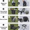 Flip-top Portable Toilet Use Garbage Bags Camping Toilet Accessories Vehicle-mounted Toilet  Hiking