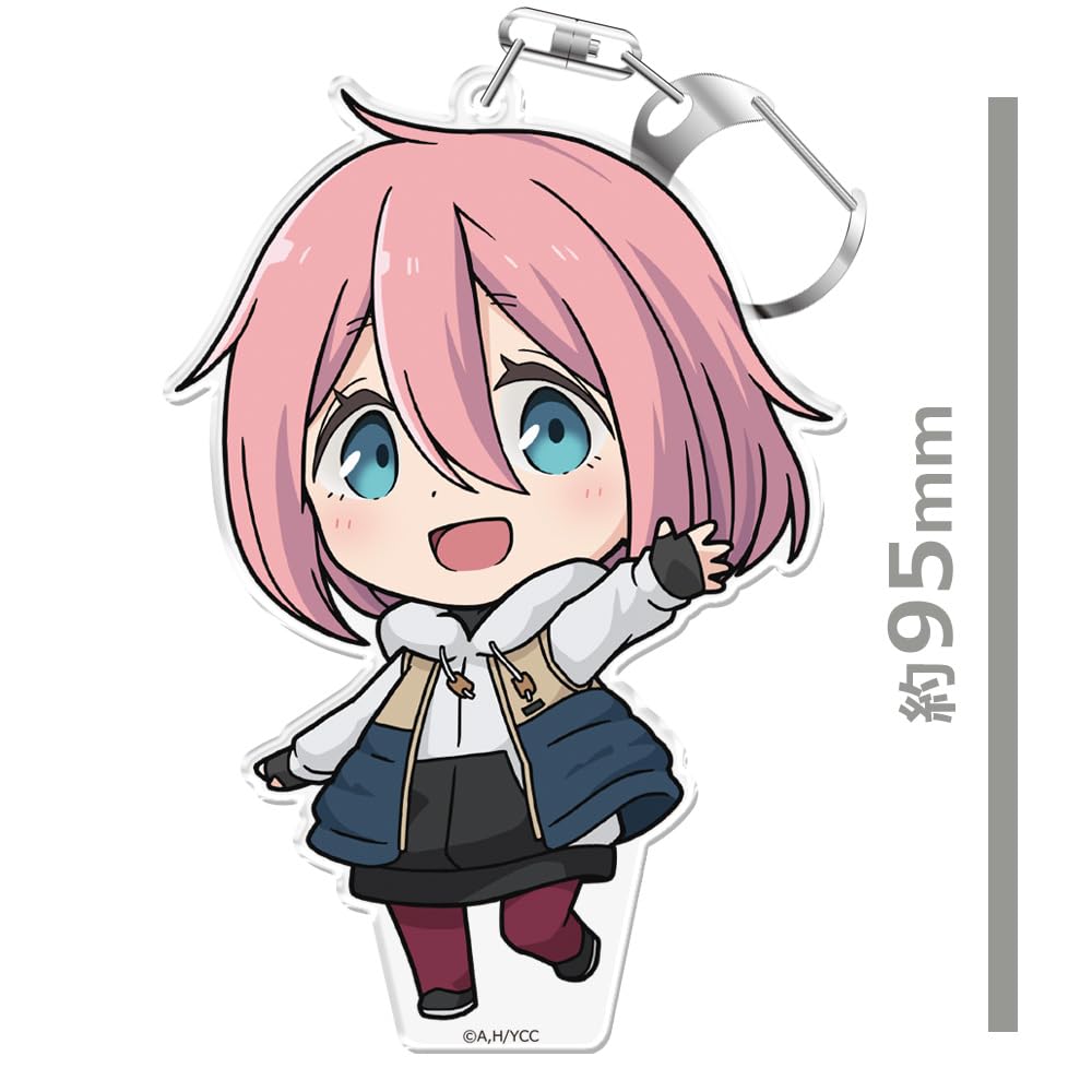 Movie Keychain Kagamihara Nadeshiko Adult "Yuru Camp" Punikore! (with stand) ver.
