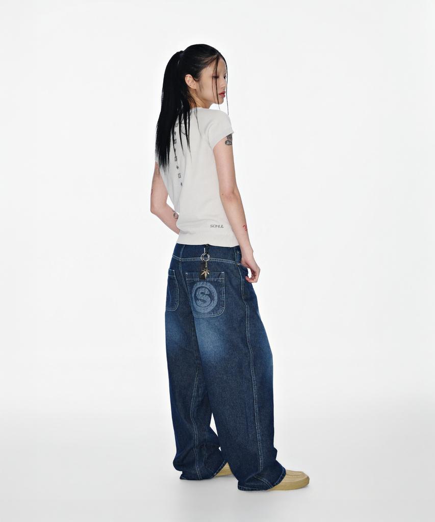 Soheul Cr Back Knit T (Cloud)