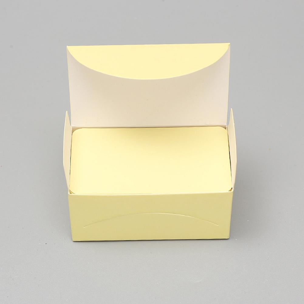 100pcs/box Diy Message Writing Card Multi-purpose Thickened Thank You Card For School Home Office