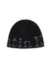 Mattengkim Cracked Logo Bucket Beanie In Black