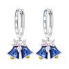 Light Luxury Exquisite Earrings Snowflake Cherry Musical Elephant Design Fashion Ear Drops