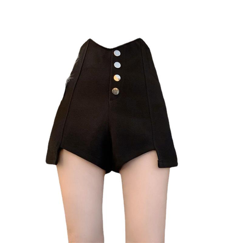 2024 Korean High Waist Slimming Women's Booty Shorts - Early Autumn Spicy Girl Style