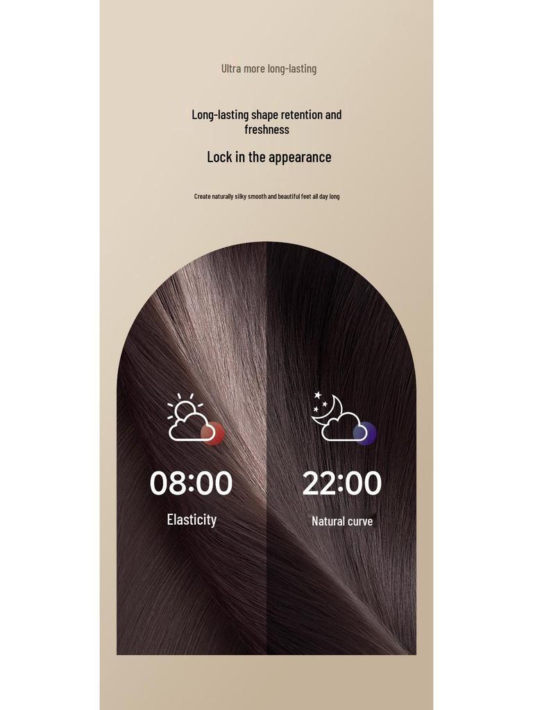 Compact Dual-Use Hair Straightener & Curler with Multi-Gear Temperature Control