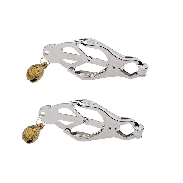 Adult Sex Toys Sex Toy Butterfly Nipple Clamp Ancient Bell Tiger Head Bell Nipple Clamp