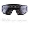 1 Pair Natural Vision Enhancement Glasses Ergonomic Design Visual Clarity Enhancement Spectacles