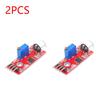 Sound Sensor Detection Module High Sensitivity Sensor Module Signal Output Indication DC 4-6V for Voice Controlled Lights