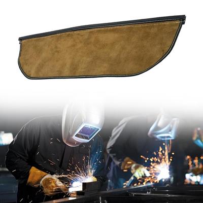 Welding Bib with Press Fit Seal, Easy To Install, Breathable, Wrap Around Neck Protector for Welders