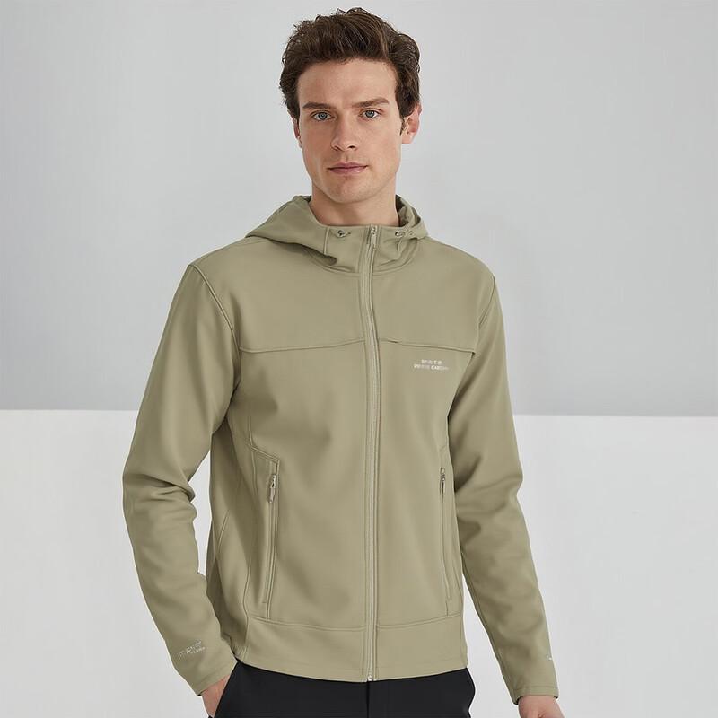 Pierre Cardin Outdoor Windproof Softshell Hooded Jacket