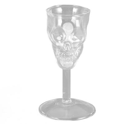 Crystal Glass Skull Head Goblet Transparent Skull Head Glass Cup Red Wine Whiskey Champagne Beverage Cup