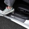 5Pcs Carbon Fiber Car Door Sill Protector Sticker for Jeep Renegade Wrangler JK JL Anti-Scratch Threshold Guard Auto Accessories