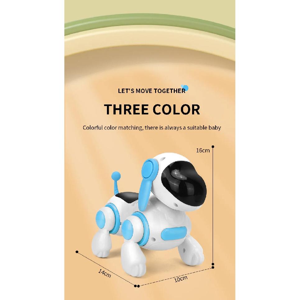 Robot Electronic Dog Robot Dog Stunt Walking Dancing Toy Intelligent Touch Remote Control Electric Pet for Children's Toys