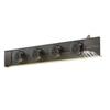 Inductive USB Rail Socket with Movable Kitchen Drawer Slides - White