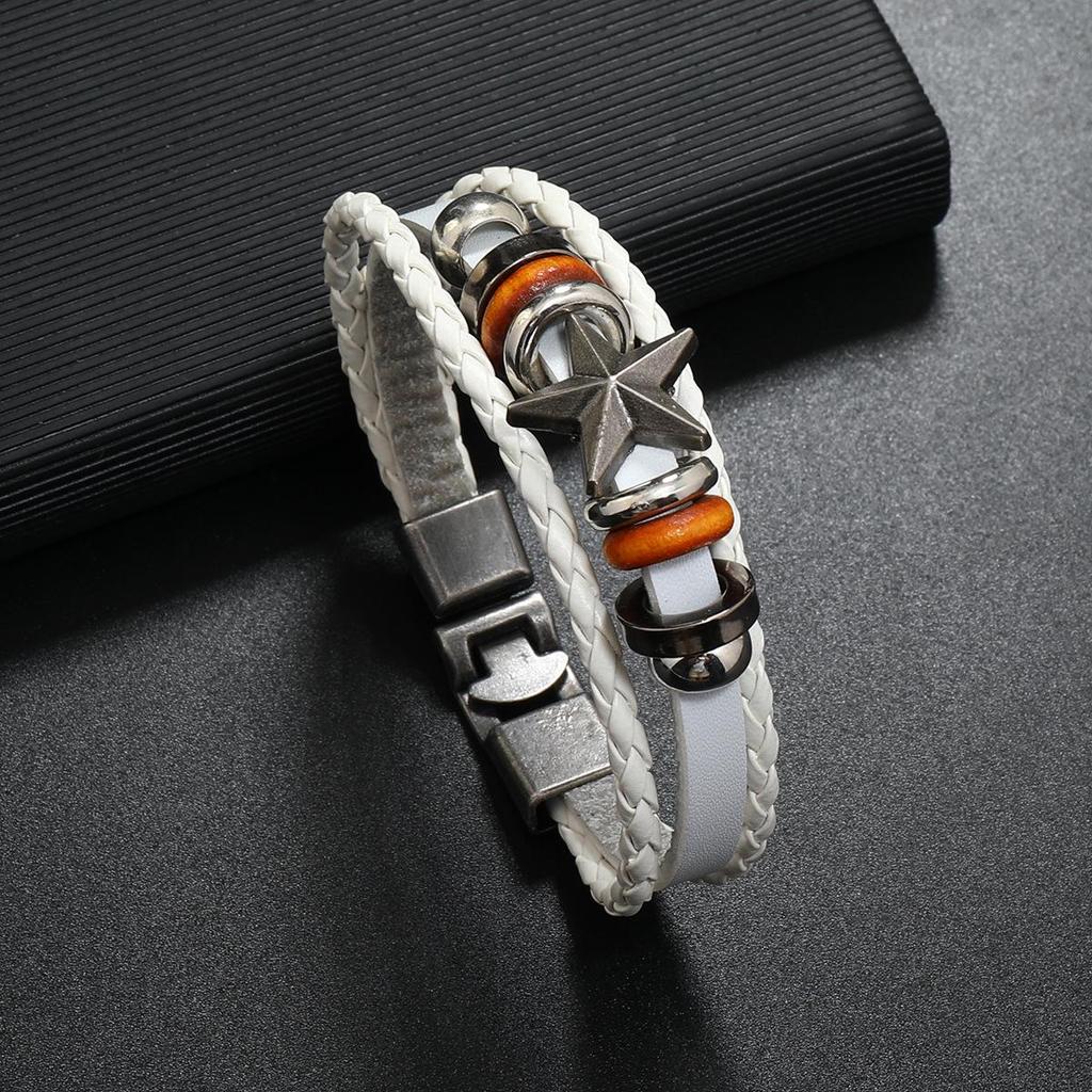 Handmade Retro Genuine Leather Cowhide Bracelet
