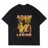 T-SHIRT ADAM LEVINE KAOS BAJU TSHIRT BOOTLEG KAOS PRIA KAOS WANITA RAP TEE KAOS KATUN COTTON 30s OVERSIZE
