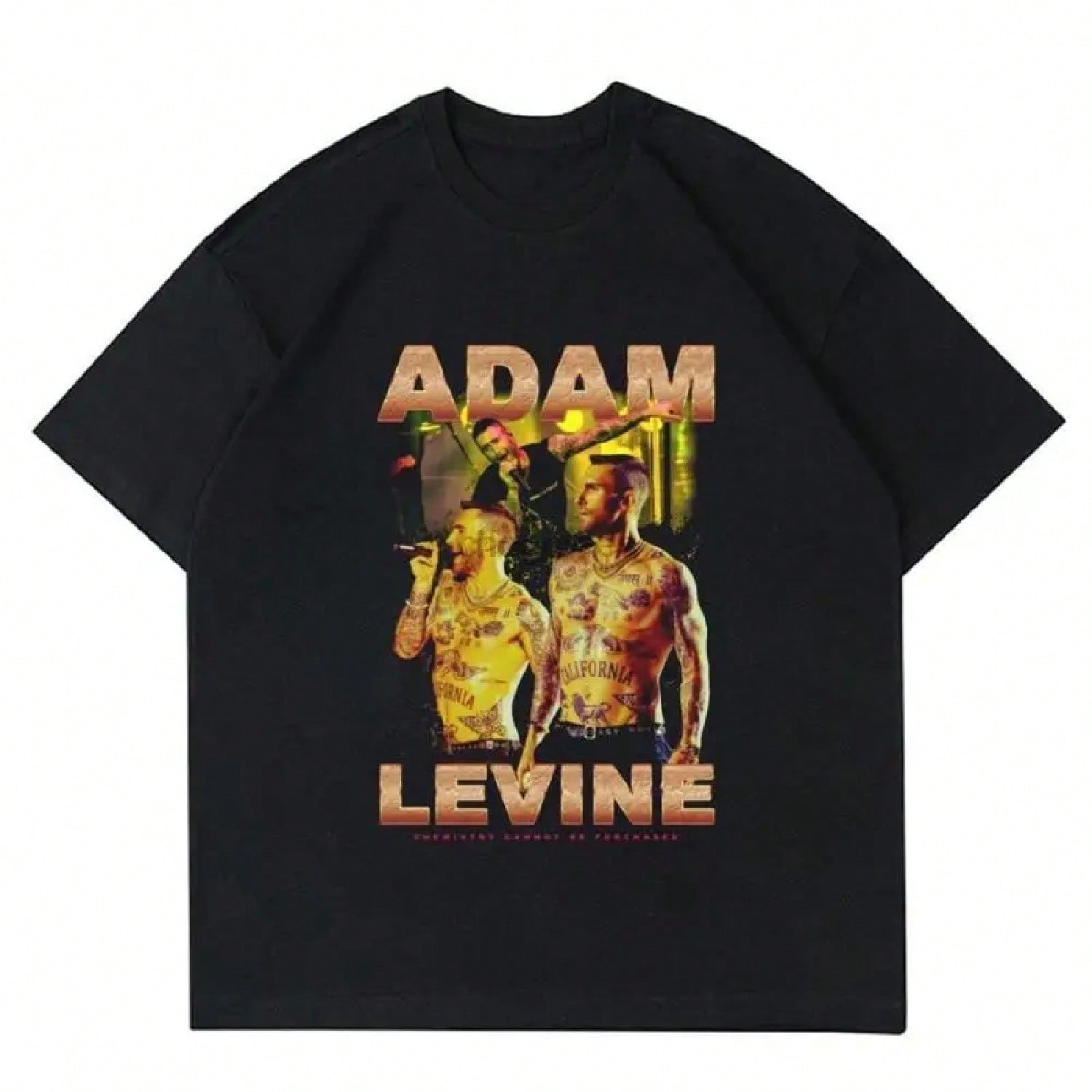 T-SHIRT ADAM LEVINE KAOS BAJU TSHIRT BOOTLEG KAOS PRIA KAOS WANITA RAP TEE KAOS KATUN COTTON 30s OVERSIZE S