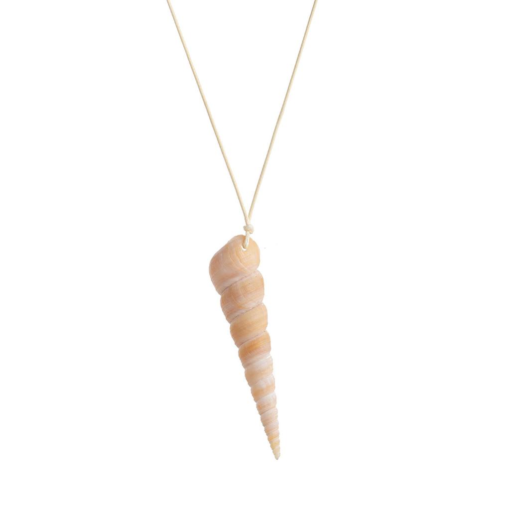 White Irregular Shell Pendant for Beach and Seaside DIY Accessories