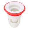 Deodorant Floor Drain   AntiBlocking Drainage Sewer Strainer for Bathroom Kitchen(White Red )