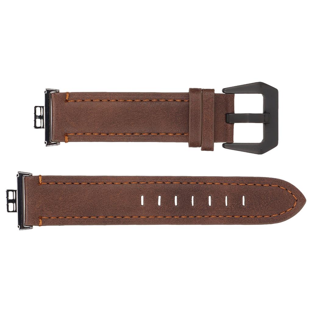 Smartwatch Band Strap Vintage Leather Wrist Watchband with Buckle Screwdriver for   Watch FIT