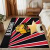 Blackhawks Kunstbodenmatte für Wohnzimmer, Spielzimmer, Büro, Schlafzimmer, Bürobodenmatte Verspieltes Design, Weihnachts-Fan-Geschenke