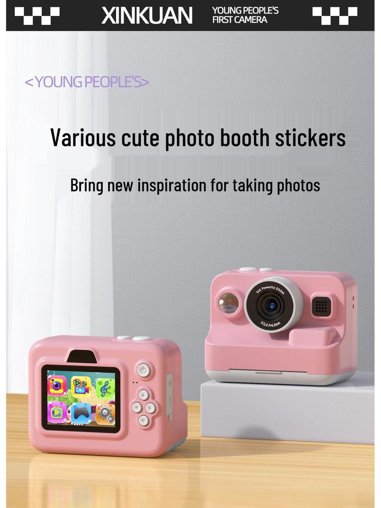 Polaroid Kinder Digitalkamera & Sofortdrucker - Pädagogisches Geburtstagsgeschenk Spielzeug