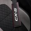 For Mazda CX 5 1pc Cowhide Car Interior Seat Belt Protector Cover For Mazda CX 5 car Auto Accessories IUE2