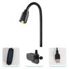 Adjustable Zoom Mini Clip-on Aquarium Lamp Adjustable Focus Spotlight  South American Fish Tank