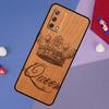 King Queen Crown Case For Oppo A78 A18 A38 A74 A94 A54 A58 A98 A80 A60 A40 A96 A76 A16 A15 A17 A57 A5 A6 Pro