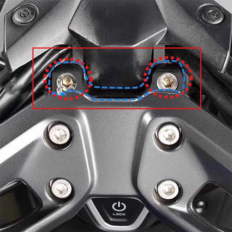 Motorcycle Upper Riser Clamp Handlebar Riser Kit CNC Handle Bar Raiser Extend Mount Clamp Adapte For Yamaha TMAX560 T-MAX 560