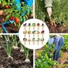 15PCS Reusable Plant Markers T-Type Vegetable Name Tag Insert Type Plant Sign  Garden Use