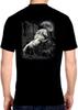 Mens American Horse In The Moonlight Motorcycle Biker Tee Shirt