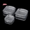 1Pc Transparent Plastic Dental Tooth Implant Box with Inner Membrane for Dental Supplies