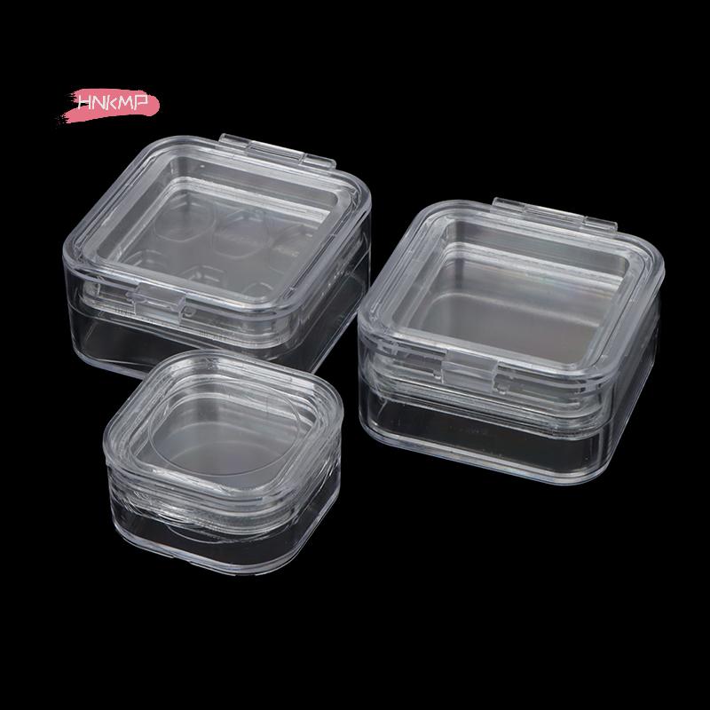 1Pc Transparent Plastic Dental Tooth Implant Box with Inner Membrane for Dental Supplies