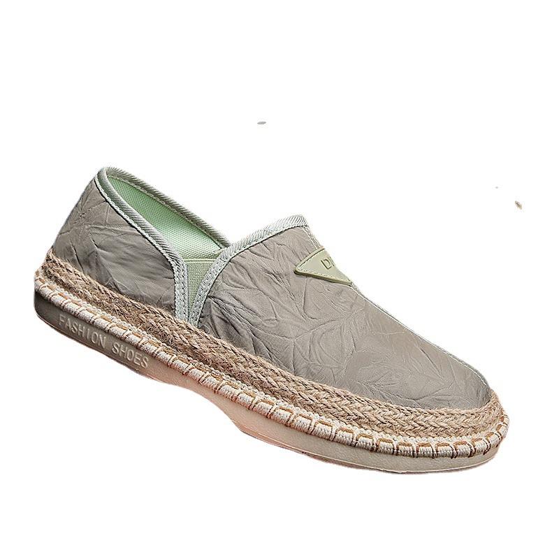22 Summer New Foot Loafers Trendy Youth Canvas Shoes Fisherman Shoes