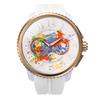 Gulliver Splash Watch Quartz 10 ATM Water Resistant Mineral Glass White Dial TY046034 Men's