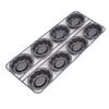 Fluted Cake Pan Cloud Shaped Carbon Steel Nonstick Flan Mold Pan for Chocolate Dessert Home Kitchen