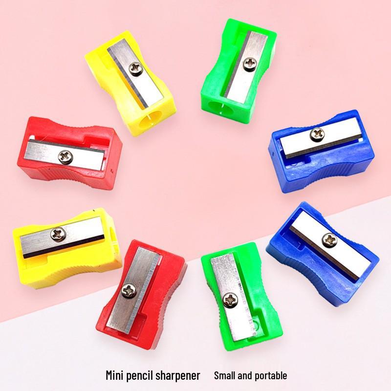 Mini Cartoon Animal Eraser & Pencil Sharpener for Kids