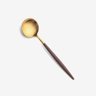 Cuchara de cena Orphan Brown Gold