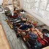 Street Fighter Retro Floor Mat INS Style Soft Bedroom Floor House Laundry Room Mat Anti-skid Household Carpets