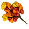 12pcs Artificial Maple Leaf Branch Waterproof Greenery Plants Foliage for Landscape Tree Making Home Decoration Outdoor Project