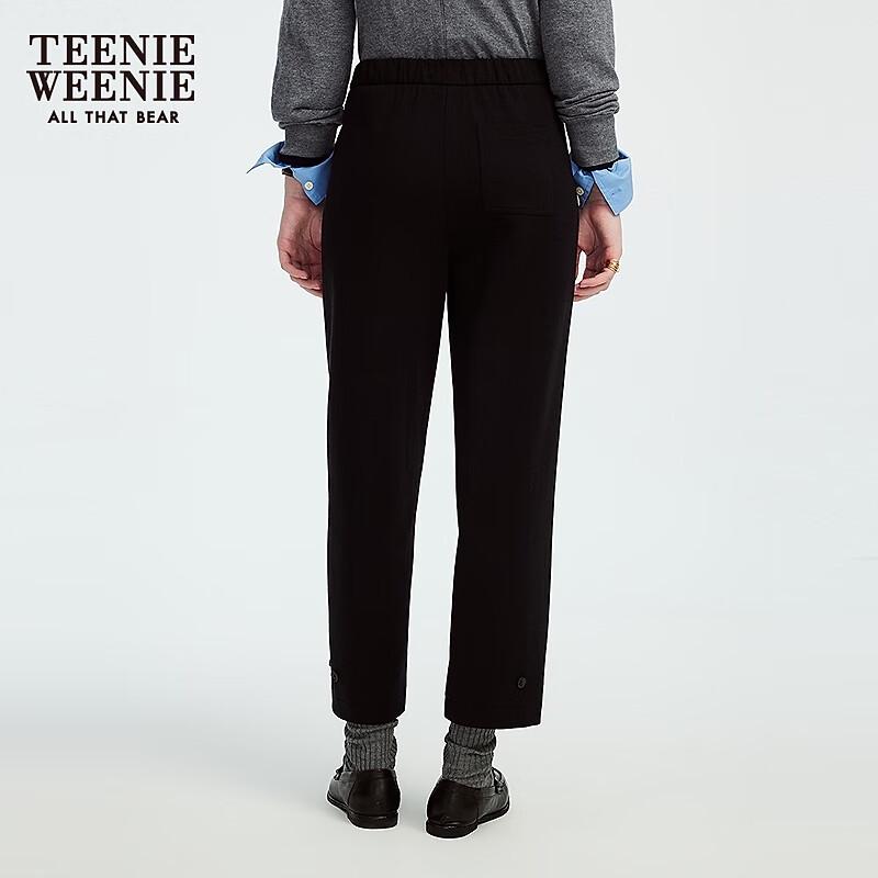 Teenie Weenie Women's Adjustable Hem Loose Fit Banana Sweatpants