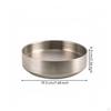 Temperature Control Bowl Wipe-Clean for Home Dining, Restaurant-Style Plating