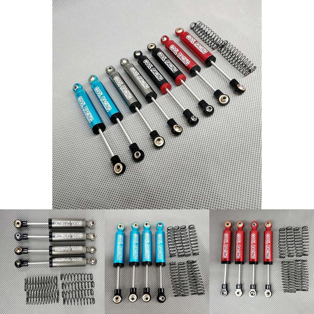 High-performance Aluminum Shock Absorber Set For 110 Rc Crawler Cars With Spare Springs