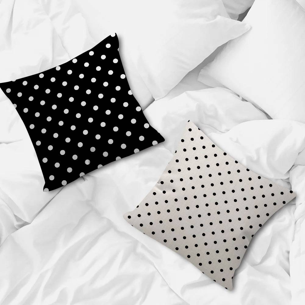 Fashion Polka Dot Figure  45*45cm Cushion Cover Pillow Cover Decor Pillowcase Home Pillowcase for Couch Pillow