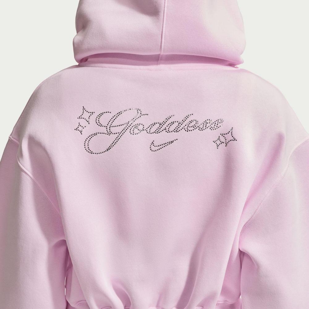 Nike W Phnxflc Crop Fzhd Iq1256 663pnkfom
